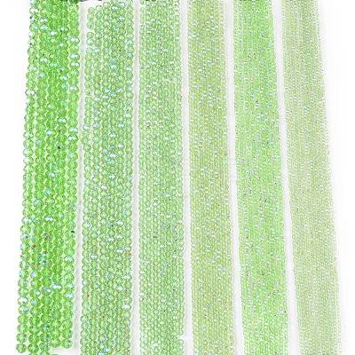 Electroplate Glass Beads Strands LS-EGLA-A044-T1mm-L09-1