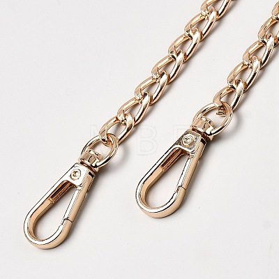 Iron Curb Chain Purse Chains FIND-WH0367-221G-1