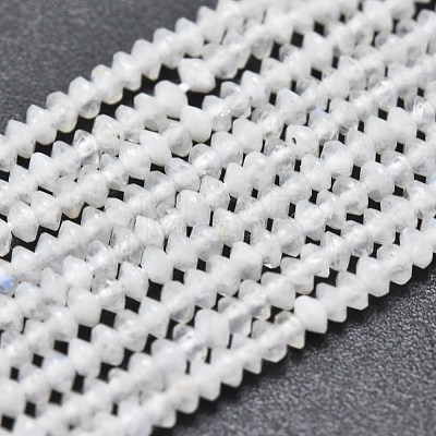 Natural White Moonstone Beads Strands G-F686-15A-01-1