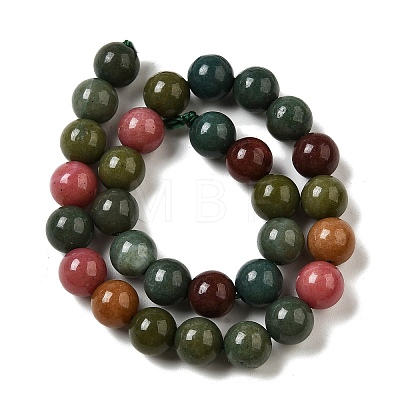 Dyed Natural Malaysia Jade Beads Strands G-G021-02A-16-1