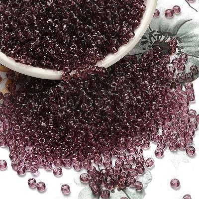 FGB 8/0 Grade A Round Glass Seed Beads SEED-Q006-3mm-F10-1