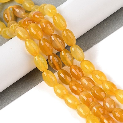 Natural Agate Beads Strands G-Q194-B01-01C-1