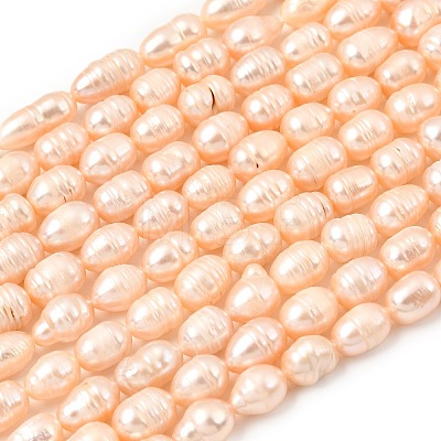 Natural Cultured Freshwater Pearl Beads Strands PEAR-F020-05A-1