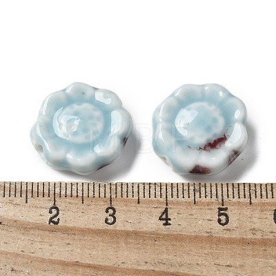 Handmade Porcelain Beads PORC-L080-G07-1