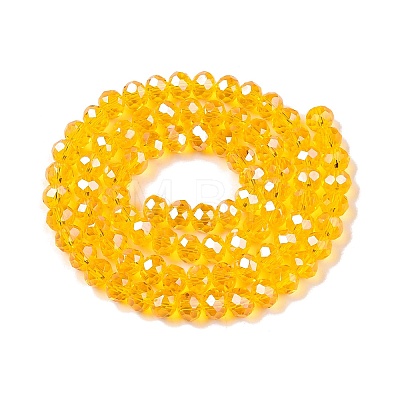 Electroplate Glass Beads Strands EGLA-A044-T6mm-A05-1