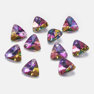 Faceted Glass Rhinestone Charms RGLA-F050-B-001-1