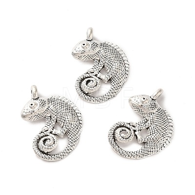 Tibetan Style Alloy Pendants X-TIBE-B001-21AS-1