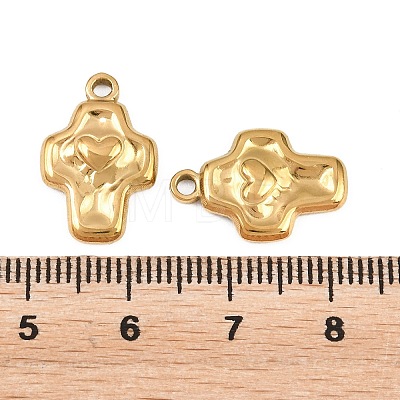 Easter 304 Stainless Steel Pendants STAS-L317-28G-1
