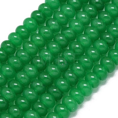 Natural Malaysia Jade Beads Strands G-B165-G01-4x6mm-05-1