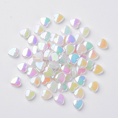 Eco-Friendly Opaque Acrylic Beads PL539-878-01-1