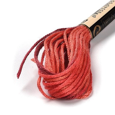 10 Skeins 6-Ply Polyester Embroidery Floss OCOR-K006-A37-1