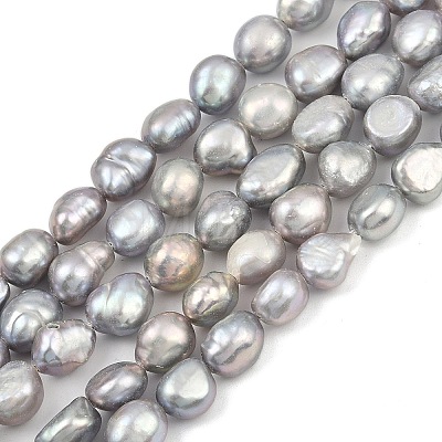 Natural Cultured Freshwater Pearl Beads Strands PEAR-P064-20J-04E-1