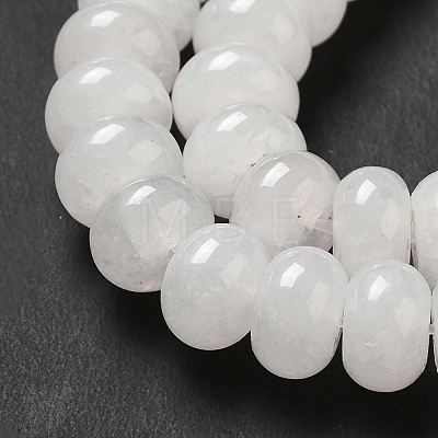 Natural White Jade Beads Strands G-D481-17A-1