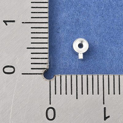 925 Sterling Silver Crimp Beads STER-C013-01B-S-1