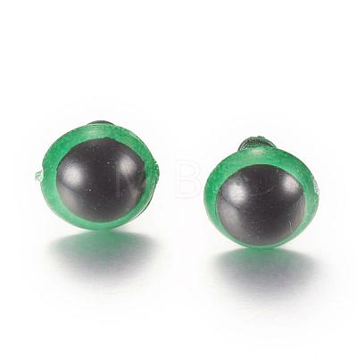 Craft Plastic Doll Eyes Stuffed Toy Eyes X-DIY-R039-12mm-06-1