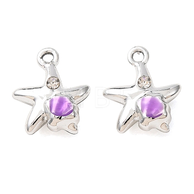 Alloy Enamel Pendants RB-CBAC8D9-05P-03-1