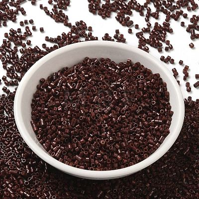 Baking Paint Glass Seed Beads SEED-S042-05B-41-1