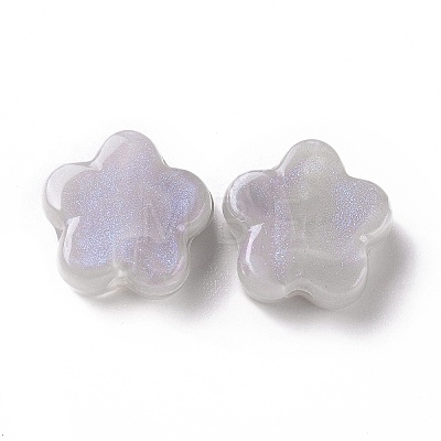 Opaque Acrylic Beads OACR-E014-13E-1