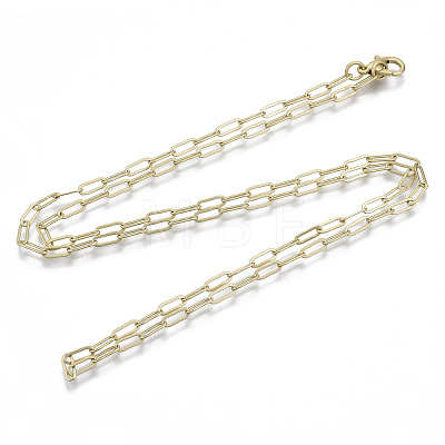 Brass Paperclip Chains MAK-S072-10A-MG-1