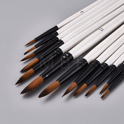 Wood Handle Paint Brushes Set TOOL-L006-04-1