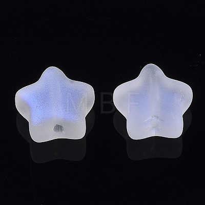 Electroplate Glass Beads X1-GLAA-N035-01-C02-1