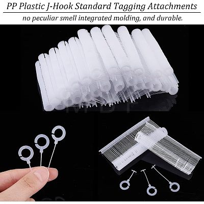  1500Pcs 3 Styles Plastic Standard Tagging Gun Fasteners KY-NB0001-54-1