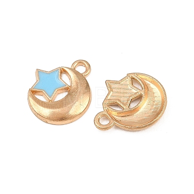 Alloy with Enamel Charms AL-CBA9C31-01G-1