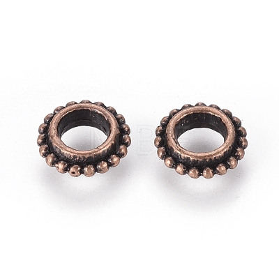 Tibetan Style Alloy Spacer Beads RLF11067Y-NF-1