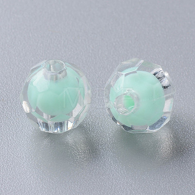 Transparent Acrylic Beads TACR-S152-04A-SS2111-1