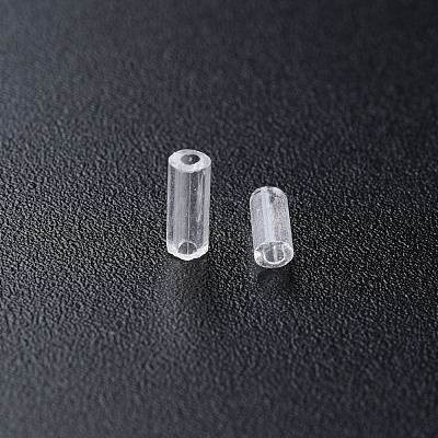 Transparent Glass Bugle Beads SEED-N005-001-C16-1