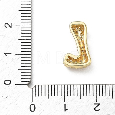 Brass Micro Pave Cubic Zirconia Pendants KK-A300-02G-L-1