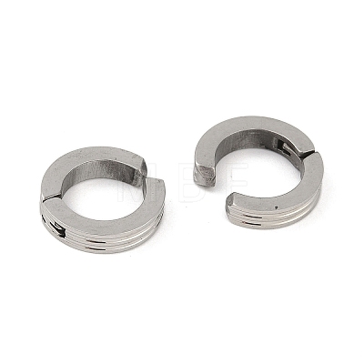 Non-Tarnish 304 Stainless Steel Clip-on Earrings EJEW-M001-10P-1