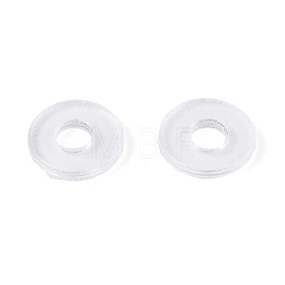 200Pcs Transparent PVC Insulating Gaskets PVC-T006-3mm-01-1