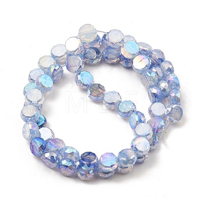 Imitation Jade Glass Beads Strands X-GLAA-P058-05A-03-1