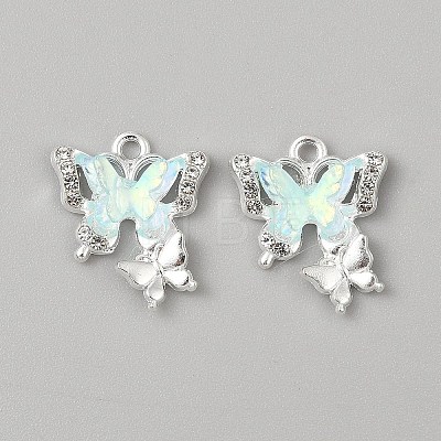 Alloy & Acrylic Pendants FIND-WH0817-132S-01D-1