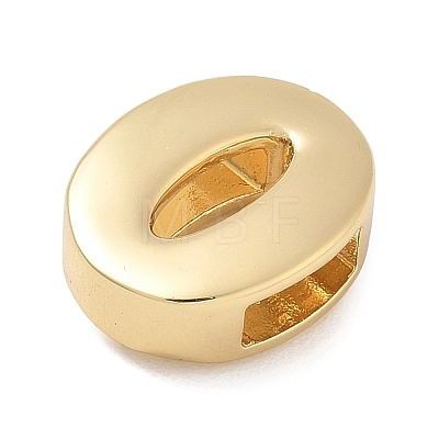 Brass Slide Charms KK-D289-67G-O-1