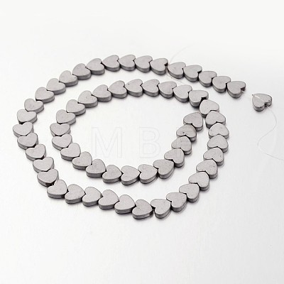 Electroplate Non-magnetic Synthetic Hematite Beads Strands G-F300-23D-F01-1