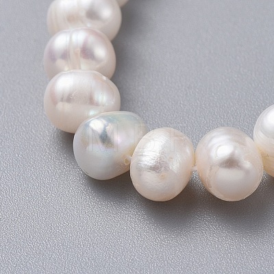 Natural Freshwater Pearl Necklaces NJEW-JN02513-1