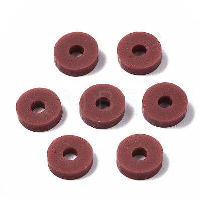 Handmade Polymer Clay Beads CLAY-R067-4.0mm-B29-1