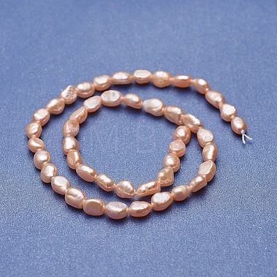 Natural Cultured Freshwater Pearl Beads Strands PEAR-P060-23C-1