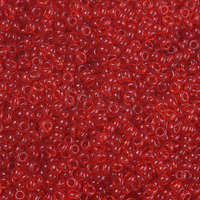 11/0 Grade A Transparent Glass Seed Beads X-SEED-Q006-F07-1