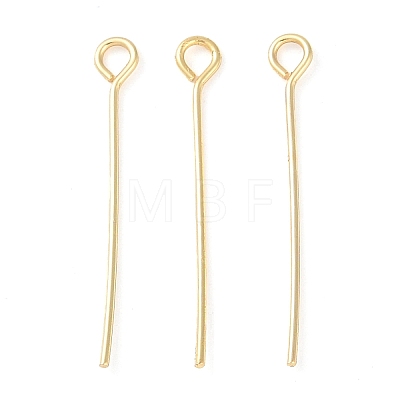 Brass Eye Pins KK-N254-48C-G-1