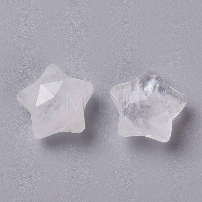 Natural Quartz Crystal Charms X-G-H241-04K-1