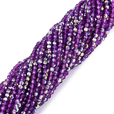 Transparent Glass Beads Strands LS-EGLA-N028-01A-A03-1