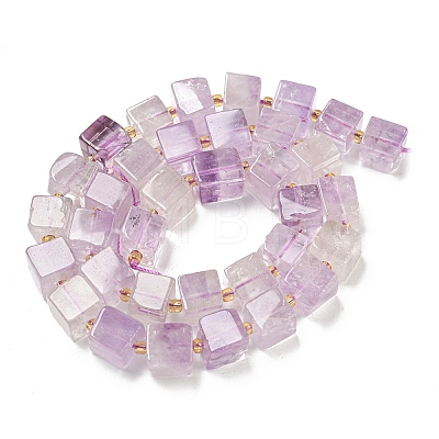 Natural Amethyst Beads Strands G-G053-B13-01C-1