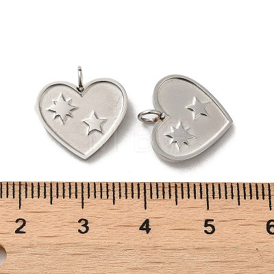 316L Surgical Stainless Steel Pendants STAS-F302-12P-1