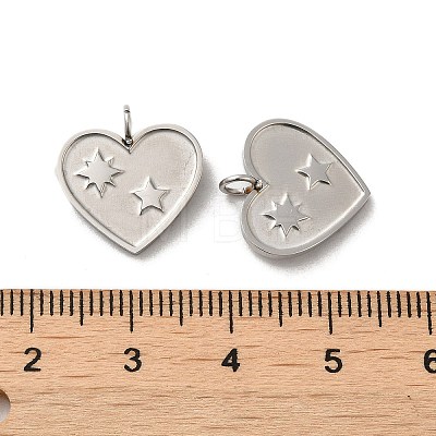 Non-Tarnish 316L Surgical Stainless Steel Pendants STAS-F302-12P-1