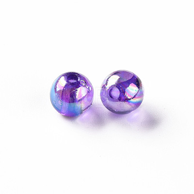 Transparent Acrylic Beads MACR-S370-B8mm-747-1