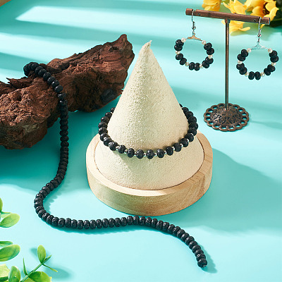 1 Strand Natural Lava Rock Beads Strands G-TA0003-44A-1