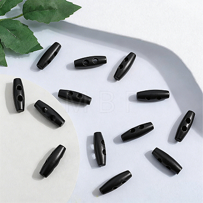 30Pcs Natural Wood Buttons FIND-GF0009-92C-1